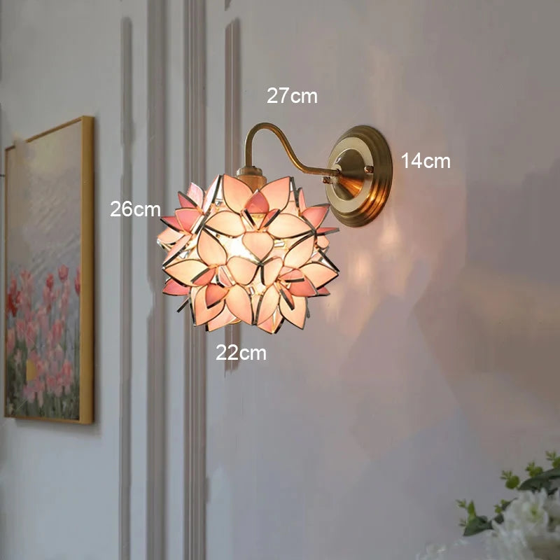 Nordic Copper Glass Pendant Light - Stylish LED Fixture for Home