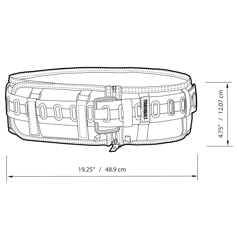 TOUGHBUILT Electrician Waist Strap – Customizable Comfort & Support