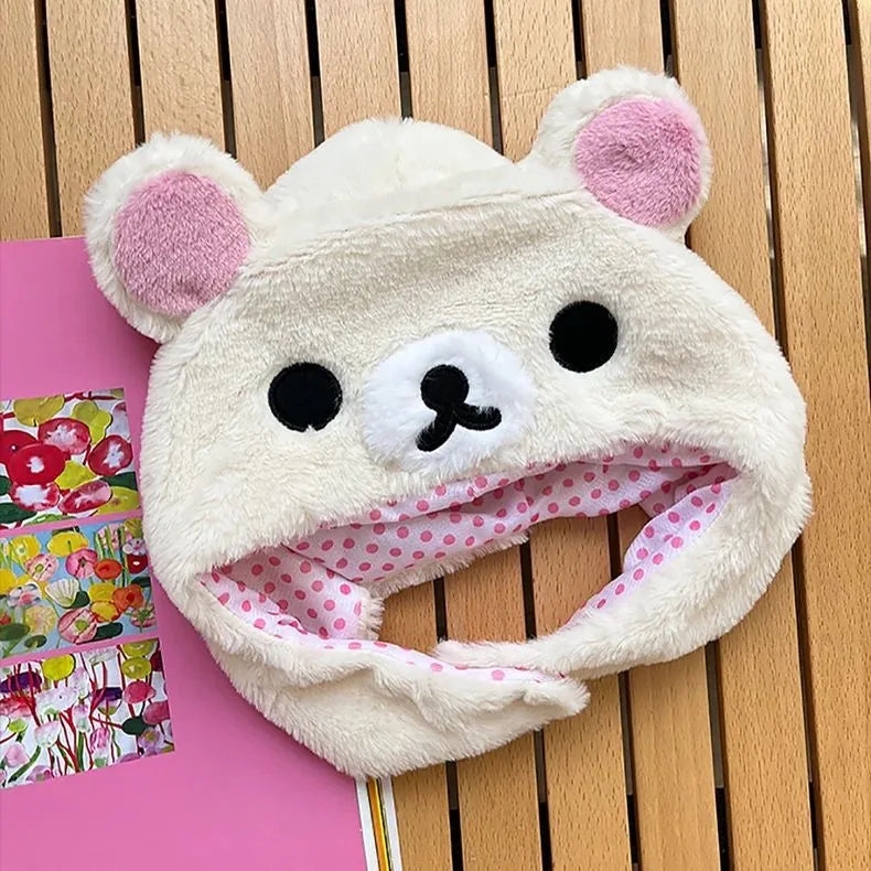 Kawaii Rilakkuma Winter Hat - Cute, Cozy & Stylish for Kids
