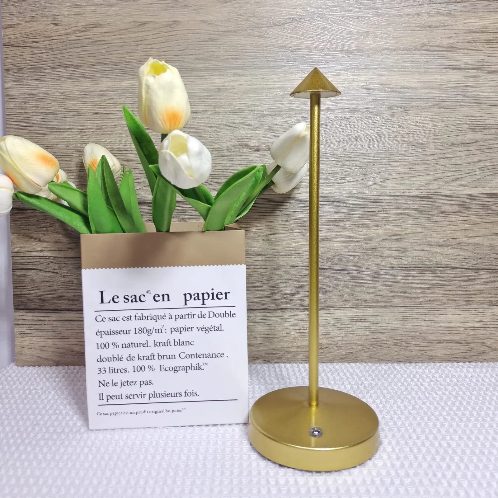 Dimmable Waterproof Portable Outdoor Rechargeable LED Table Lamp
