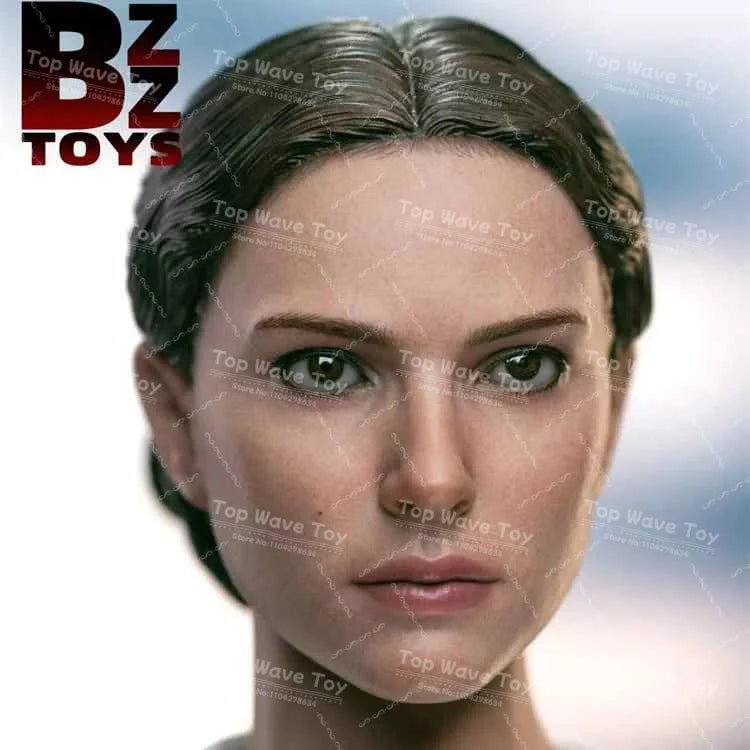 BZZ TOYS 1/6 Natalie Portman Head Sculpt for Action Figures