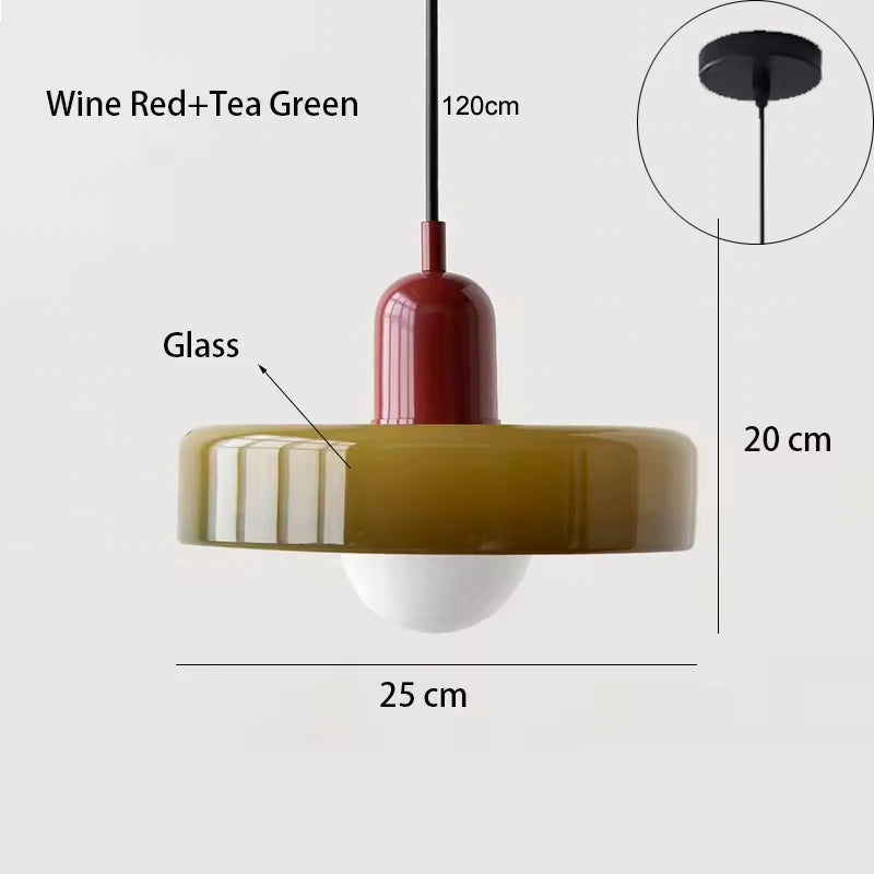 Ramalho Nordic Retro Glass Chandelier - Stylish Pendant Lighting