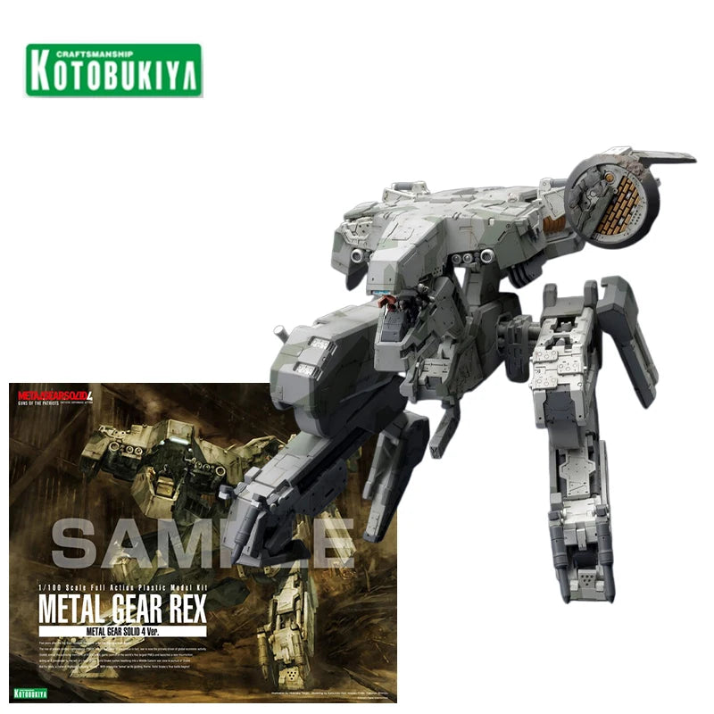 Kotobukiya Metal Gear Rex 1/100 Scale Action Figure Model Kit