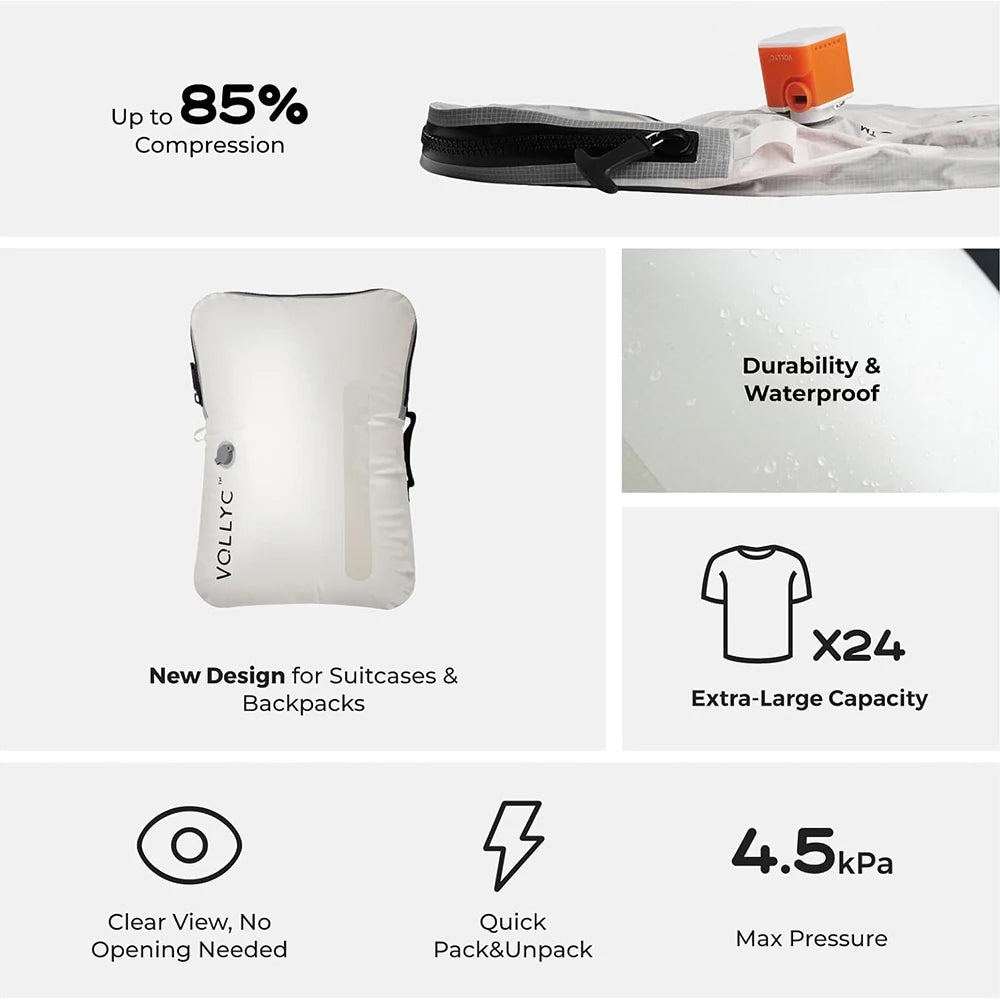FLEXTAIL X VOLLYC EZYPACK - 25L Waterproof Vacuum Storage Bag