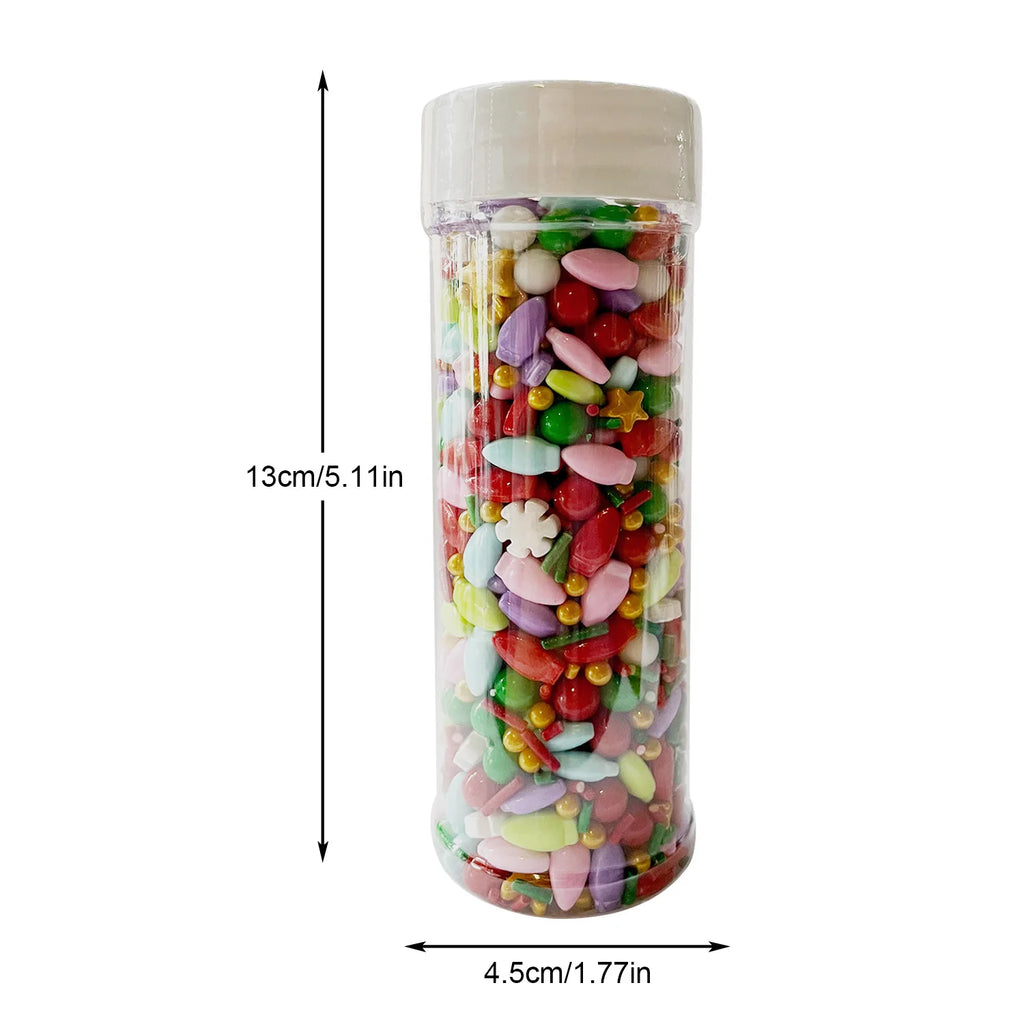 Festive Christmas Sprinkles Mix - Santa & Tree Jimmies for Baking