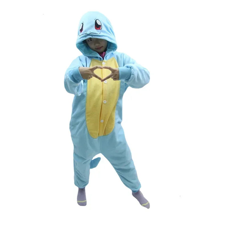 TAKARA TOMY Pokemon Kigurumi Pajamas - Jigglypuff, Pikachu & More!