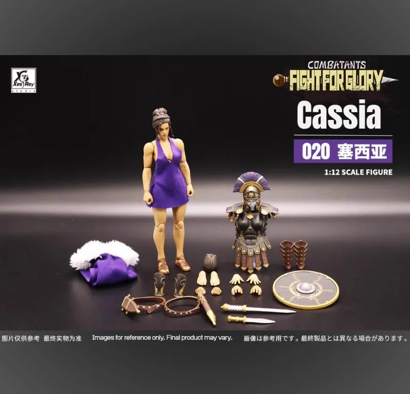 XesRay Fight For Glory Wave 6 Action Figures - Cassia & Medocus Set