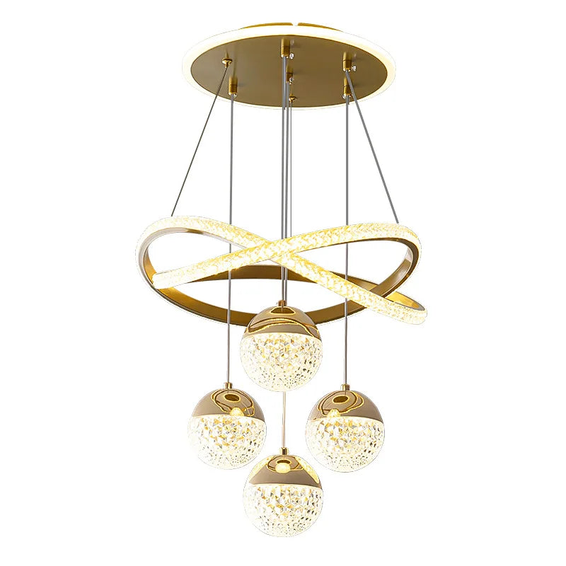 Modern LED Round Pendant Light - Stylish Ceiling Fixture