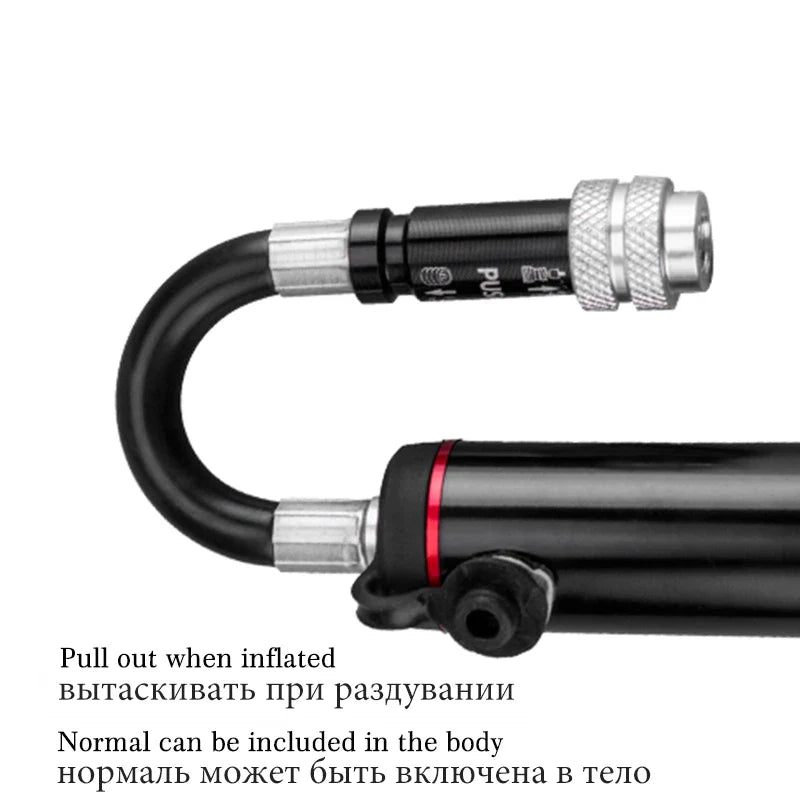 ROCKBROS Mini Bike Pump - High Pressure, 150PSI, Lightweight