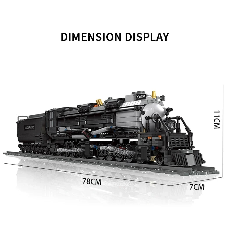 Union Pacific Big Boy Model Train Building Blocks – 1608 Pieces