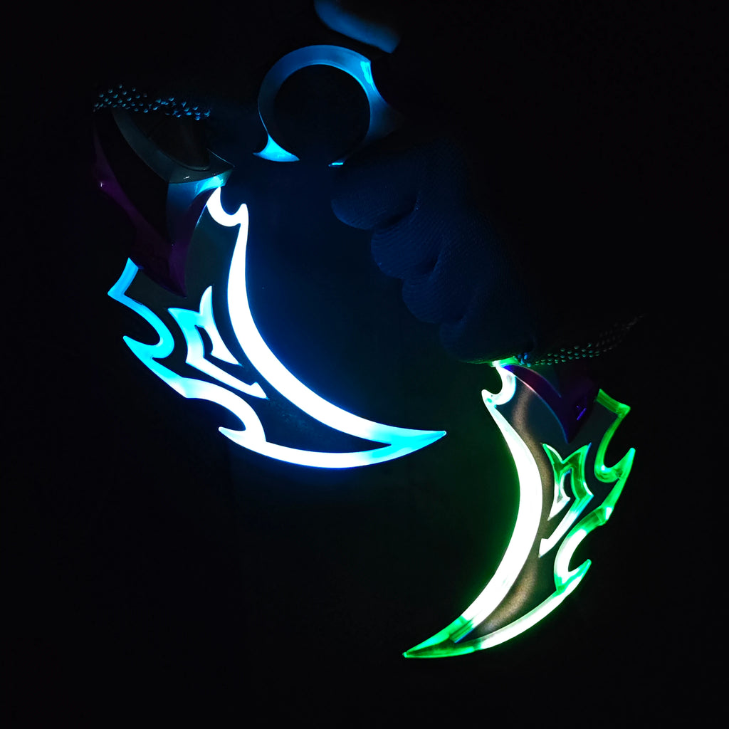 17cm LED Karambit Prop for Valorant Cosplay Events