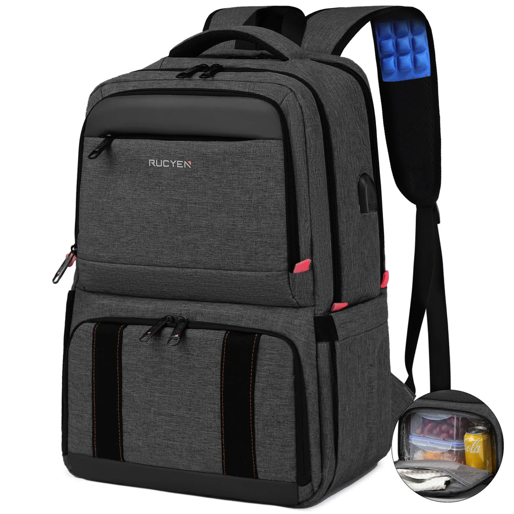 Insulated Backpack Cooler - Large Capacity Picnic & Travel Bag