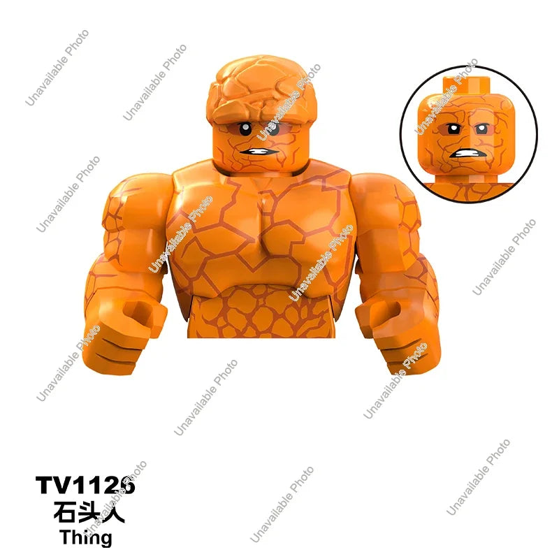 Hot Toys Mini Building Blocks Superhero Figures - Fun for All Ages