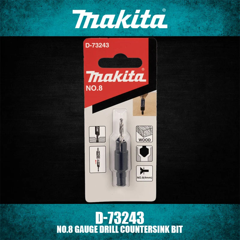Makita Gauge Drill Countersink & Drive Bit Set | Precision Woodworking Tool