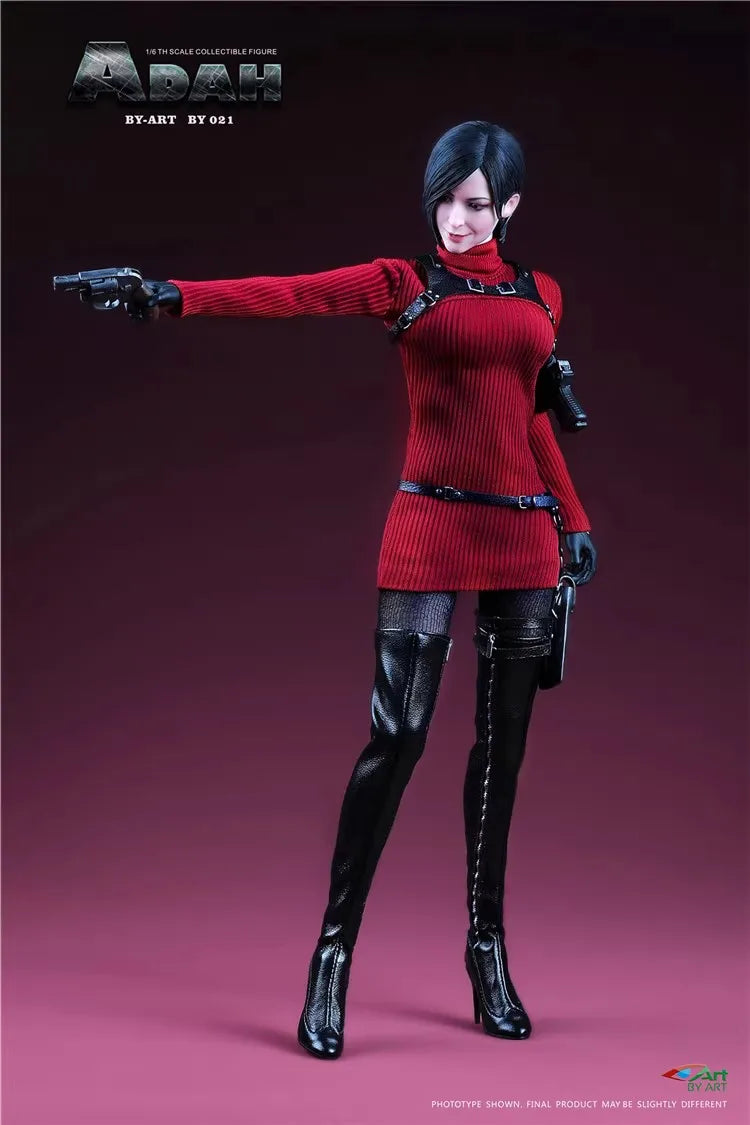 Adah Wong Spy Outfit Set for 1/6 Scale Action Figures