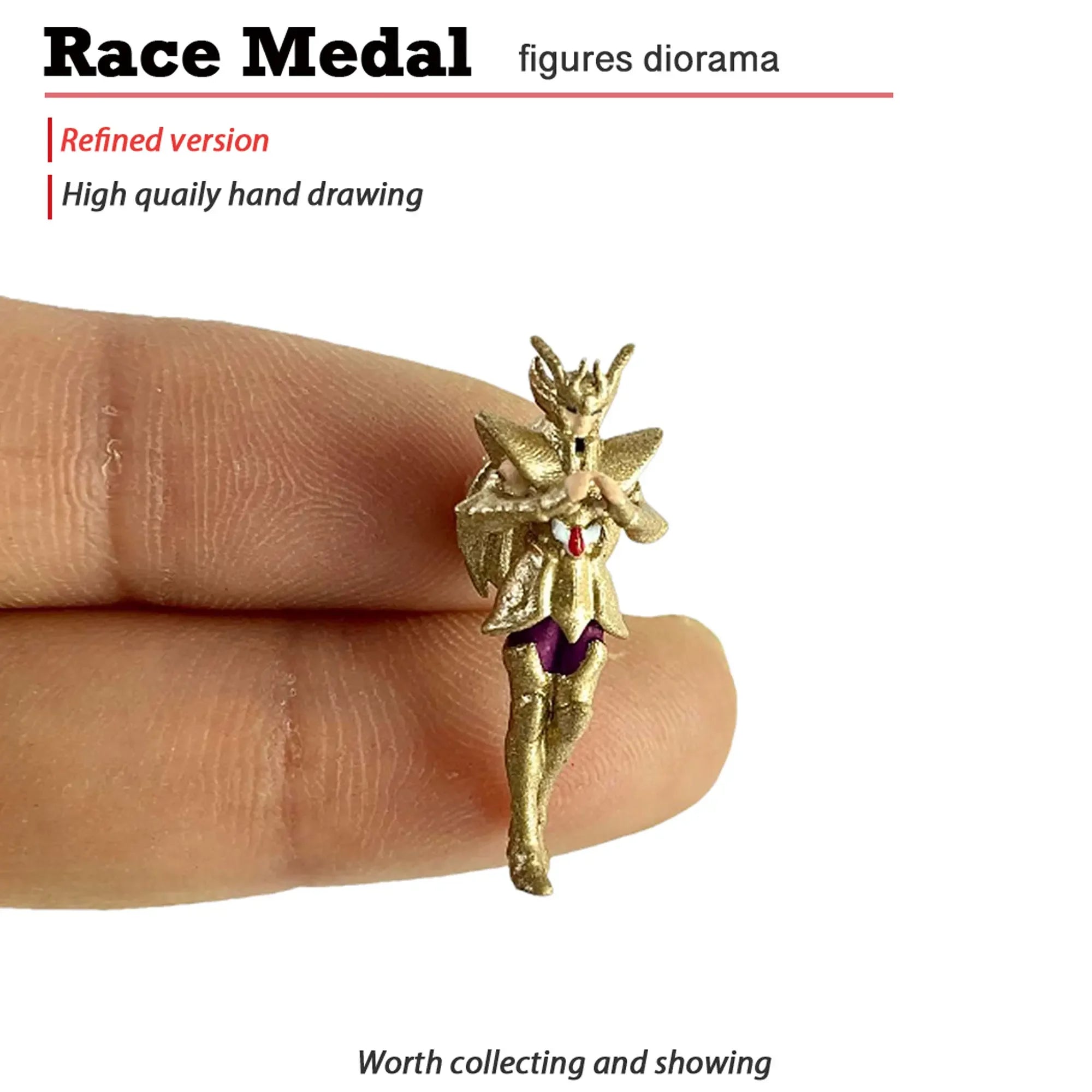 12cm Mini Gold Saint Seiya Figure - Stunning Collectible Doll