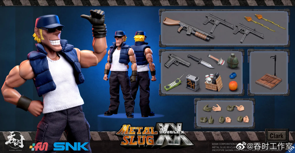 Fio Eri Leona 1/12 Metal Slug Action Figure with Accessories