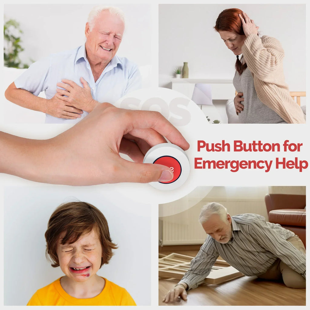 MOES ZigBee SOS Button - One-Click Emergency Alarm for Safety