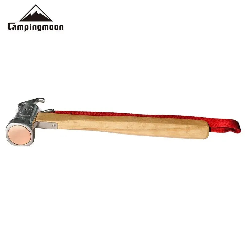 Campingmoon Stainless Steel Camping Hammer with Nail Puller