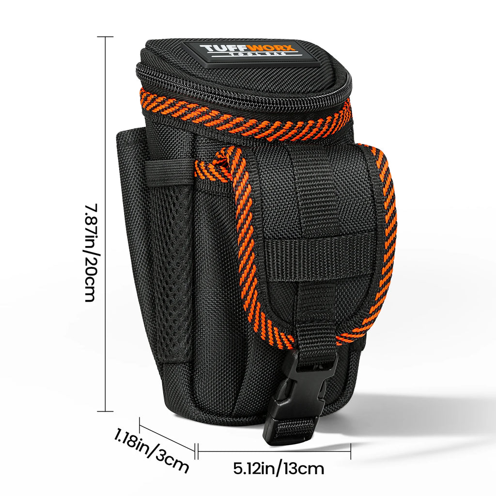Versatile Mini Tool Pouch with Belt Clip for Easy Organization