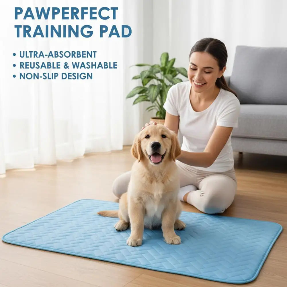 Cooling Pet Mat for Dogs & Cats - Summer Ice Silk Sleeping Pad