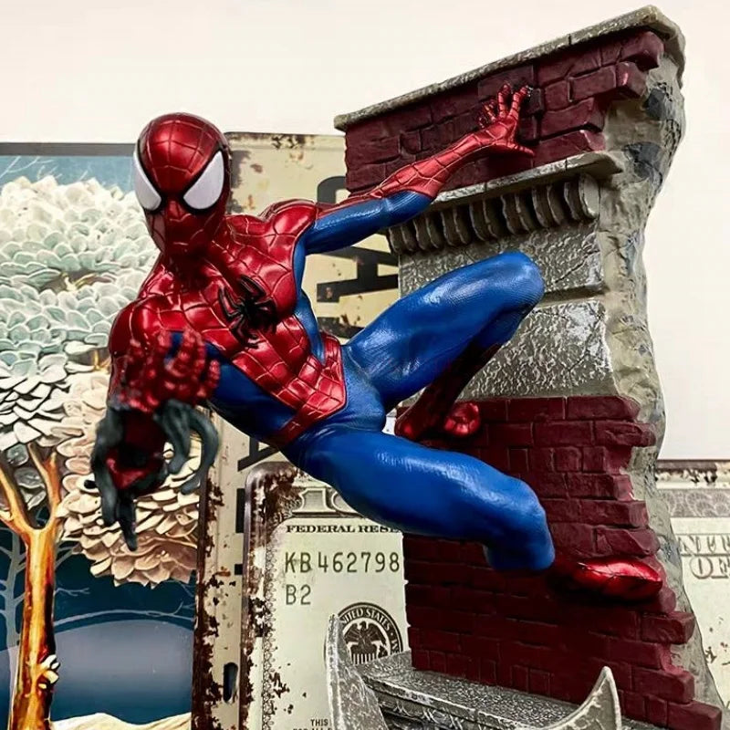 28cm Marvel Spider-Man Figure - Collectible Action Statue Decor