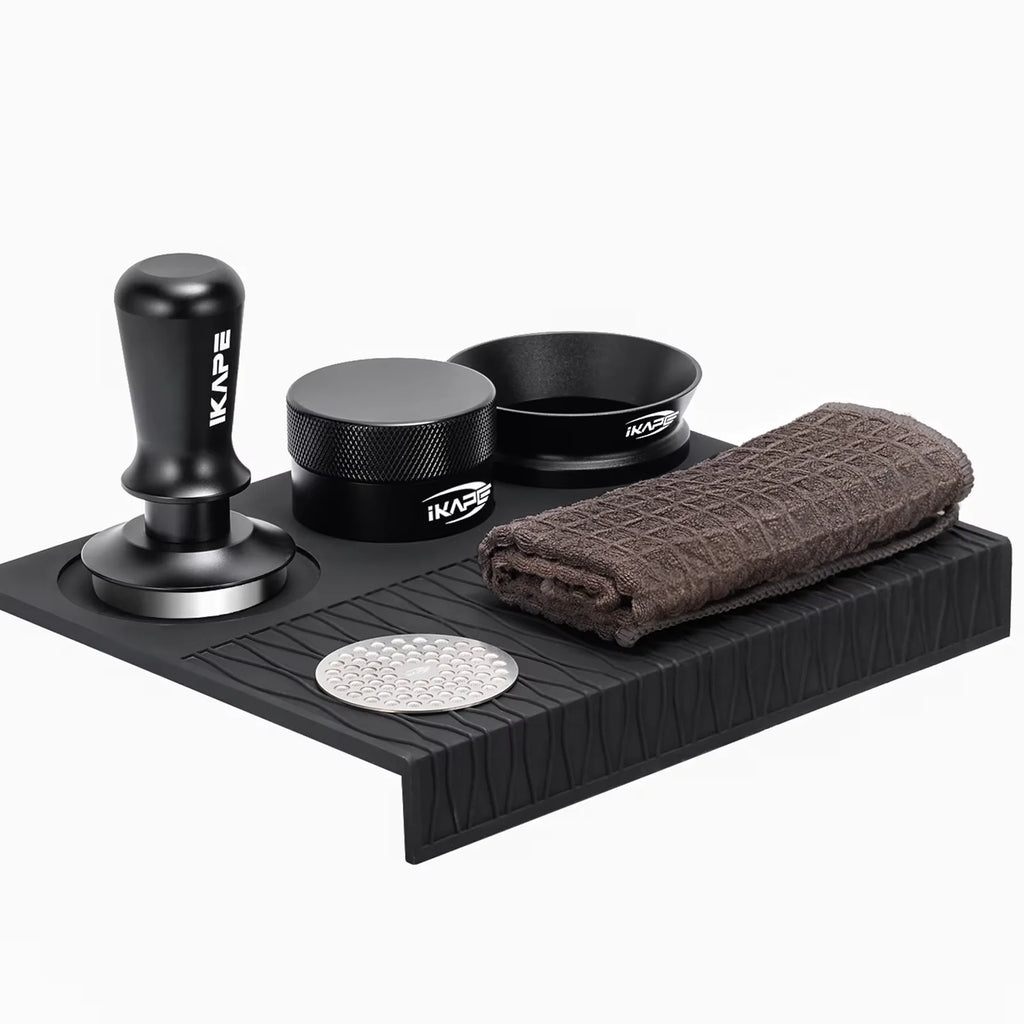 IKAPE 6-in-1 Espresso Tamper Set - Perfect Coffee Extraction Kit