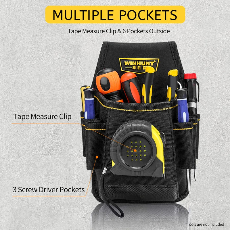 WINHUNT Tool Belt Set - Versatile Pouch for Electricians & Carpenters
