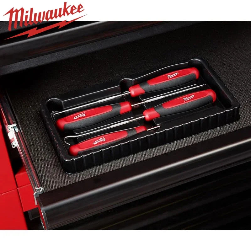 Milwaukee 4-Piece Hook & Pick Set - Durable Alloy Steel Tools