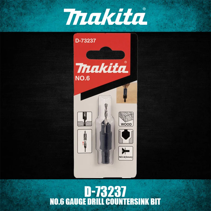 Makita Gauge Drill Countersink & Drive Bit Set | Precision Woodworking Tool