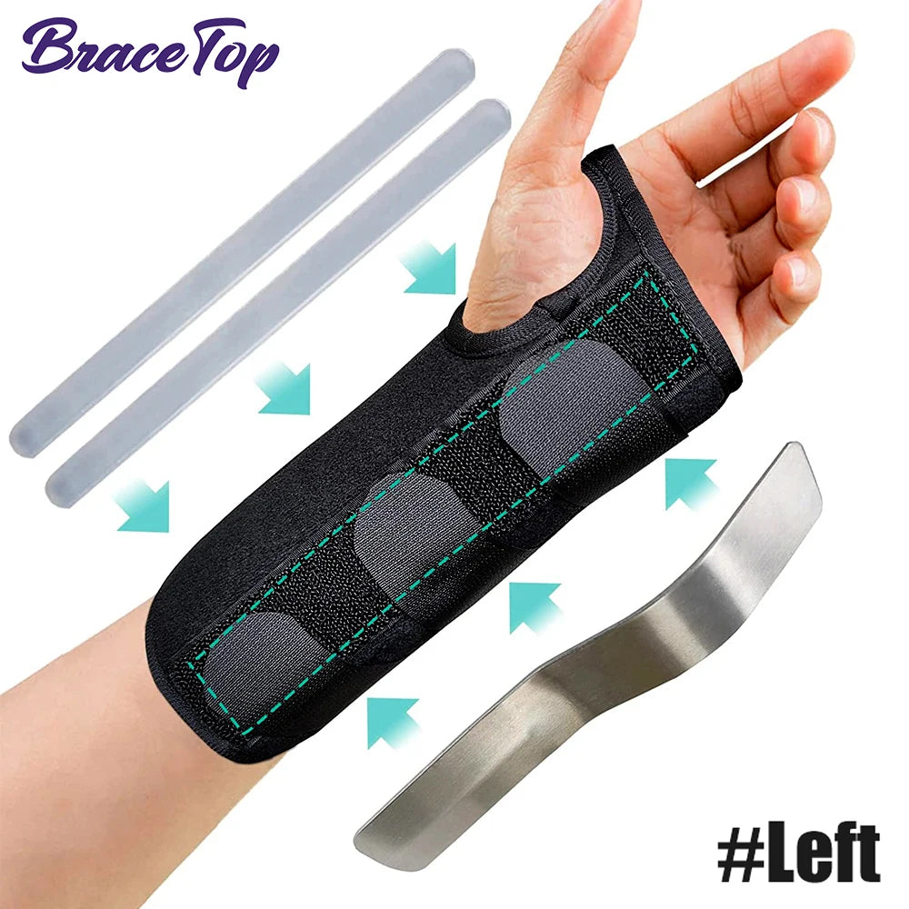 Adjustable Wrist Brace for Carpal Tunnel Relief - Night Support Splint
