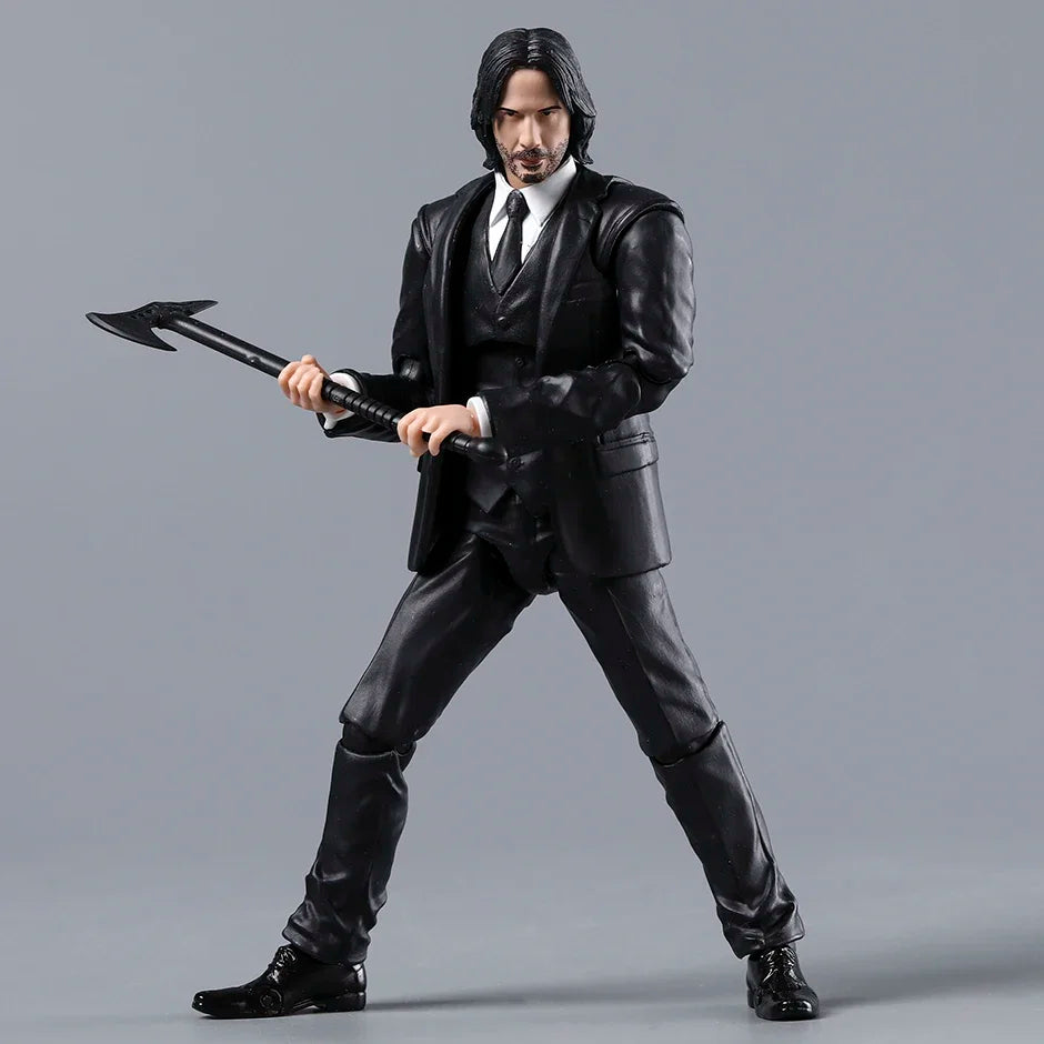 MAFEX John Wick Chapter 4 Action Figure - Highly Detailed Model