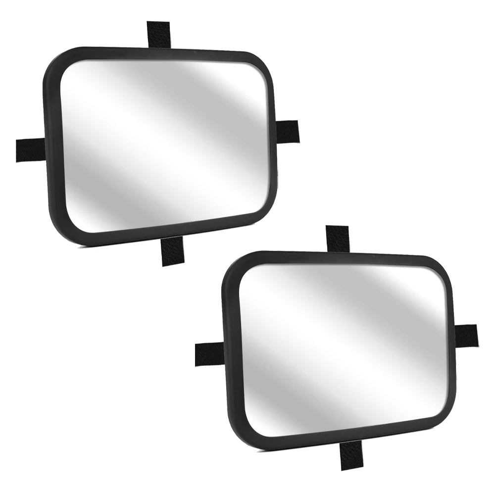 Deluxe Baby Car Mirror - Ultra HD Shatterproof Backseat Safety