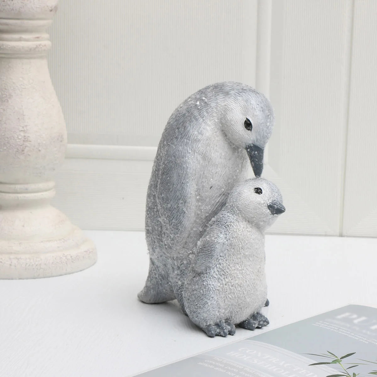 Whimsical Penguin Ornament for Indoor and Outdoor Decor