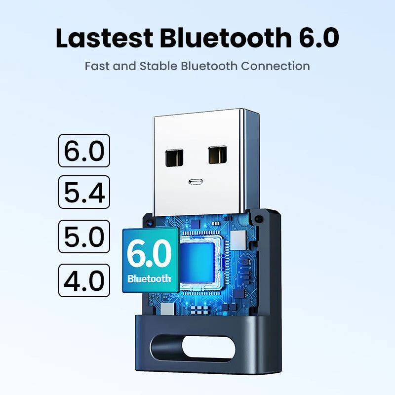 UGREEN Bluetooth 6.0 USB Adapter - Fast & Reliable Wireless Connection