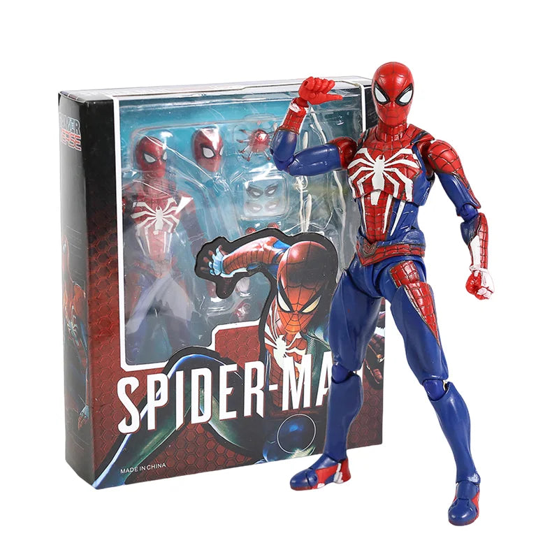 Fondjoy Spider-Man Action Figure - Detailed Peter Parker Model Toy