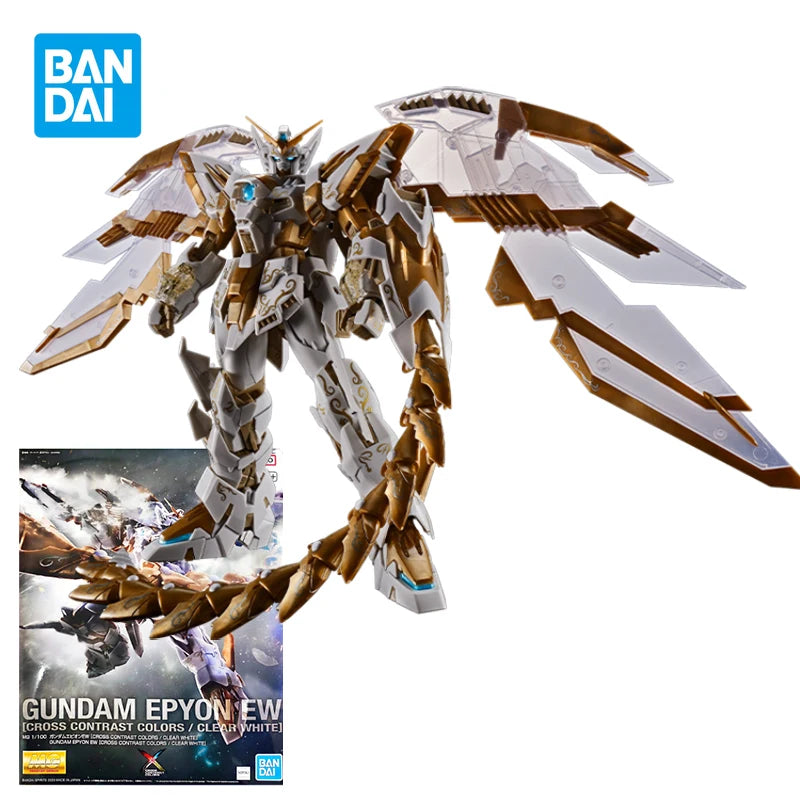 Bandai MG 1/100 Gundam Epyon EW & Wing Zero Plastic Model Kit