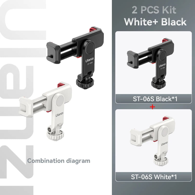 Ulanzi ST-06S Adjustable Phone Mount for Vertical & Horizontal Shooting