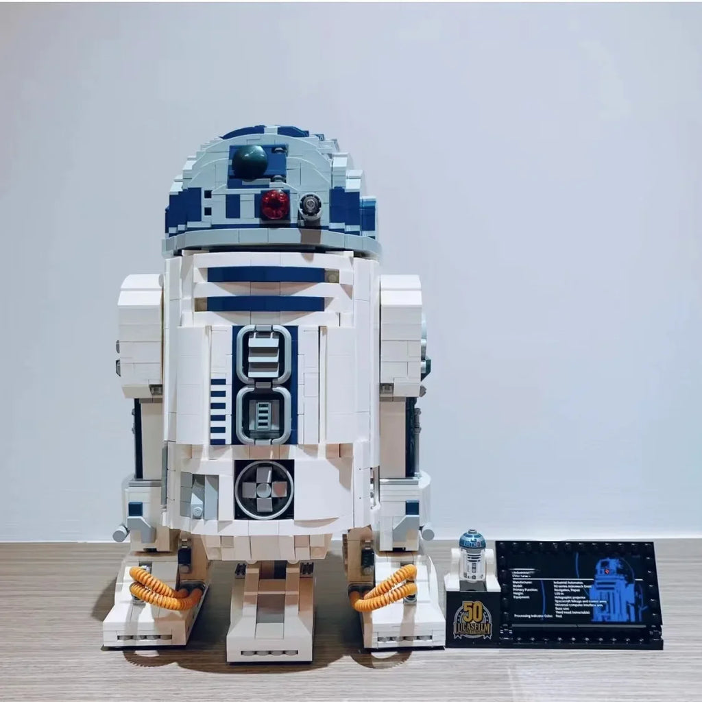 R2-Inspired Robot Building Kit - 2314 Piece Space STEM Set for Adults