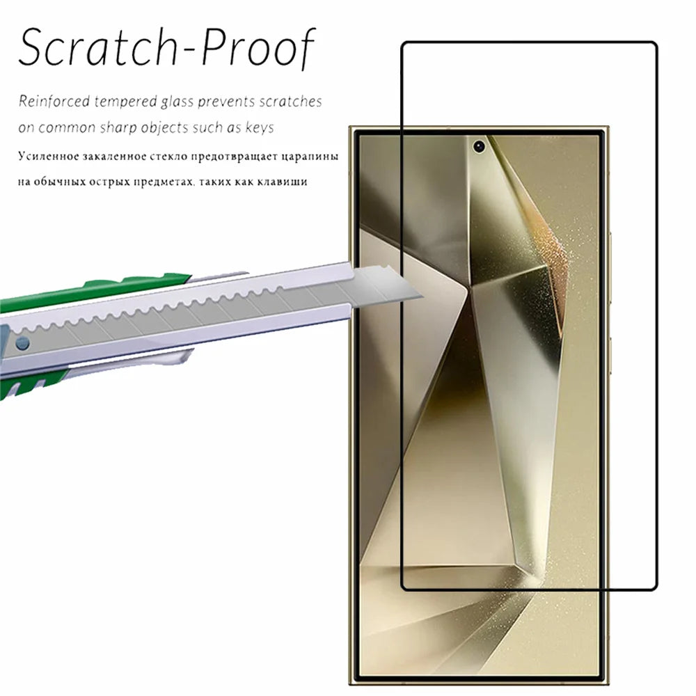 Premium Tempered Glass Screen Protector for Samsung Galaxy S25 & S24 Ultra