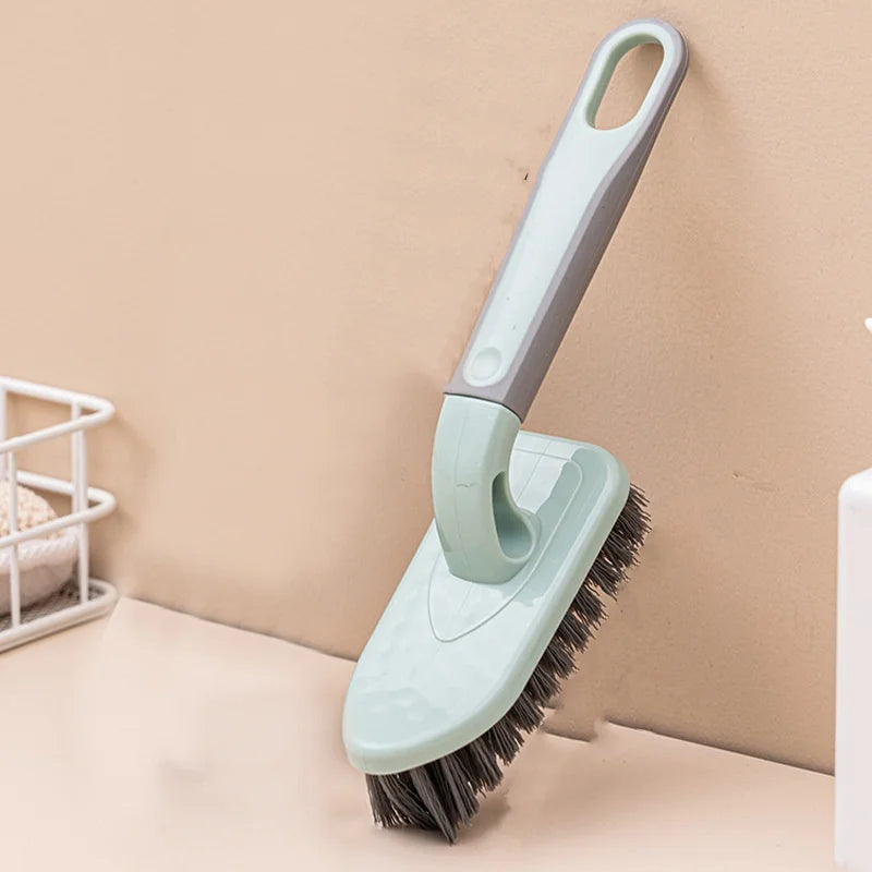 Long-Handled Cleaning Brush for Bathroom & Tile Gaps - Efficient & Durable