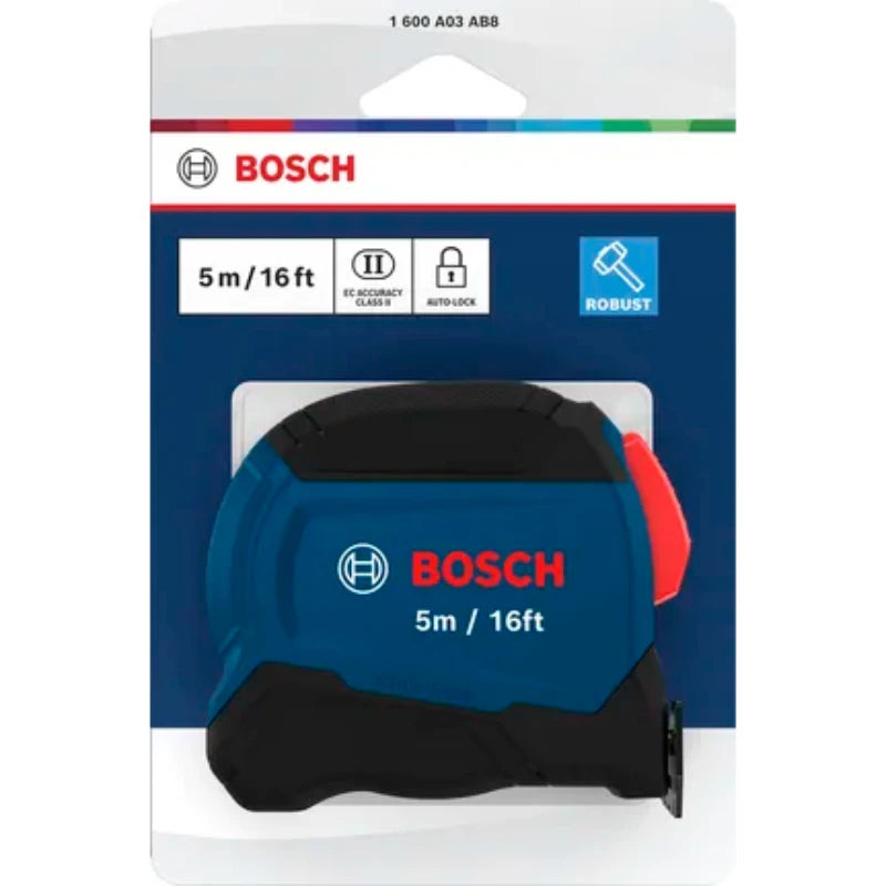 BOSCH 3M/5M Tape Measure - Accurate & Durable Measuring Tool