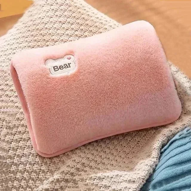 Electric Hot Water Bottle - Cute, Rechargeable Hand Warmer