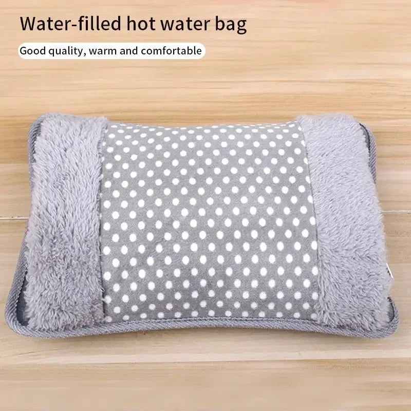 Rechargeable Electric Hot Water Bag – 220V Double Insert Hand Warmer