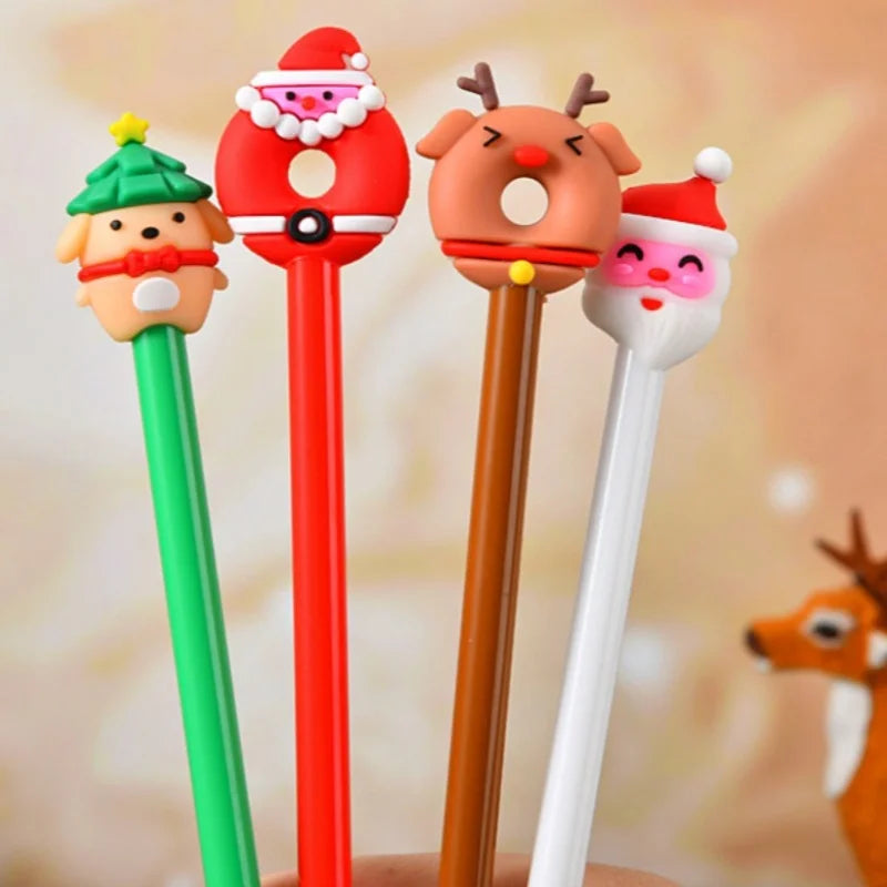 12 Christmas Neutral Pens - Perfect Holiday Gifts & Decor