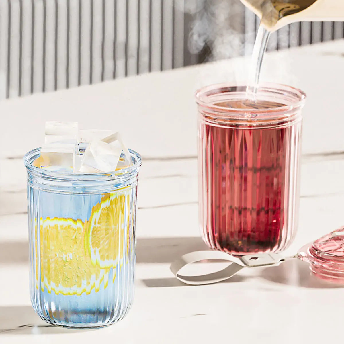 420ML Portable Leak-Proof Tumbler - Heat & Cold Resistant