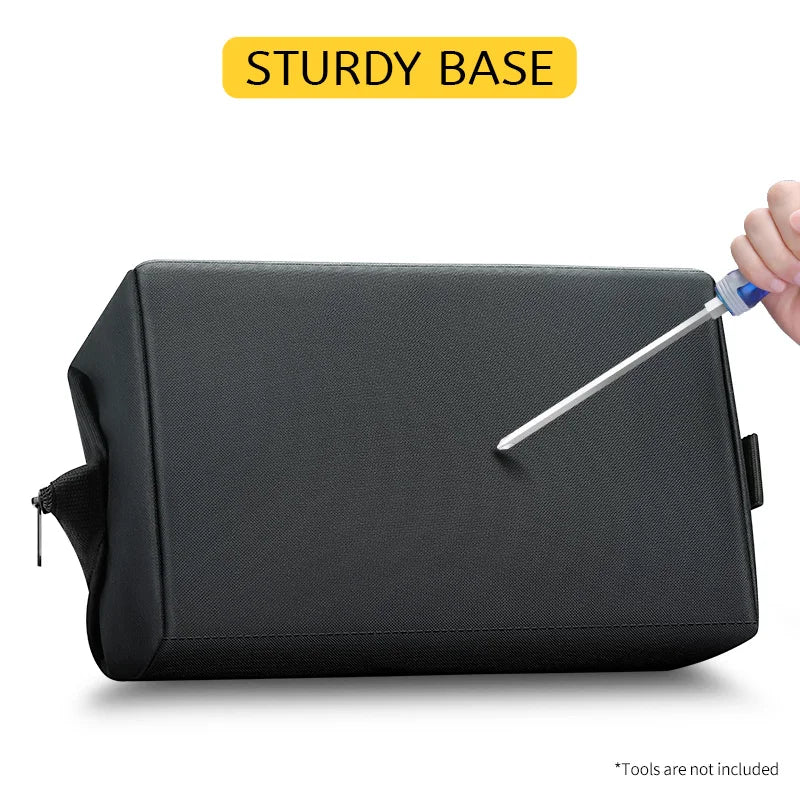 WINHUNT 12-Inch Wide Mouth Portable Tool Organizer Handbag