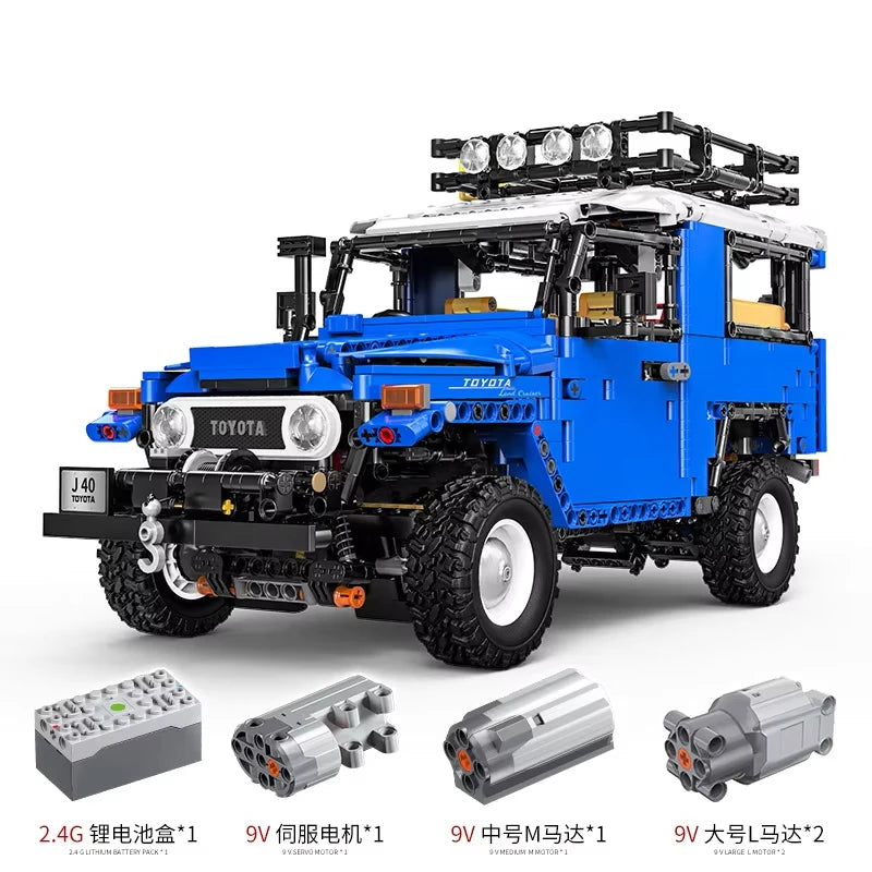 MOULD KING MOC-4889 1:12 Off-Road SUV Crawler Building Blocks Kit