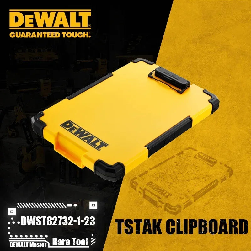 DEWALT TSTAK Clipboard - Versatile Storage for Drawings & Documents