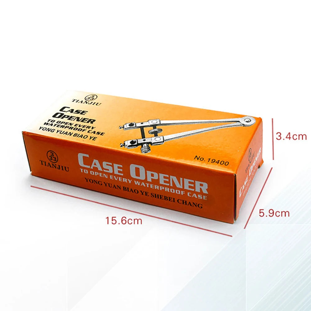 Adjustable V-Shape Watch Case Opener Tool for Easy Watch Repairs